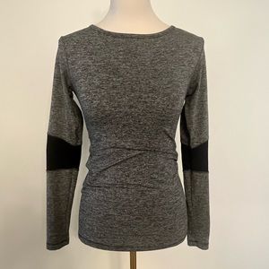 Hard Tail Athletic Grey Long Sleeve Pullover